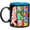 Silver Buffalo Marvel Comics X-men Character Panels 20oz Ceramic Mug(Ceramic)