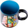 Silver Buffalo Marvel Comics X-men Character Panels 20oz Ceramic Mug(Ceramic)