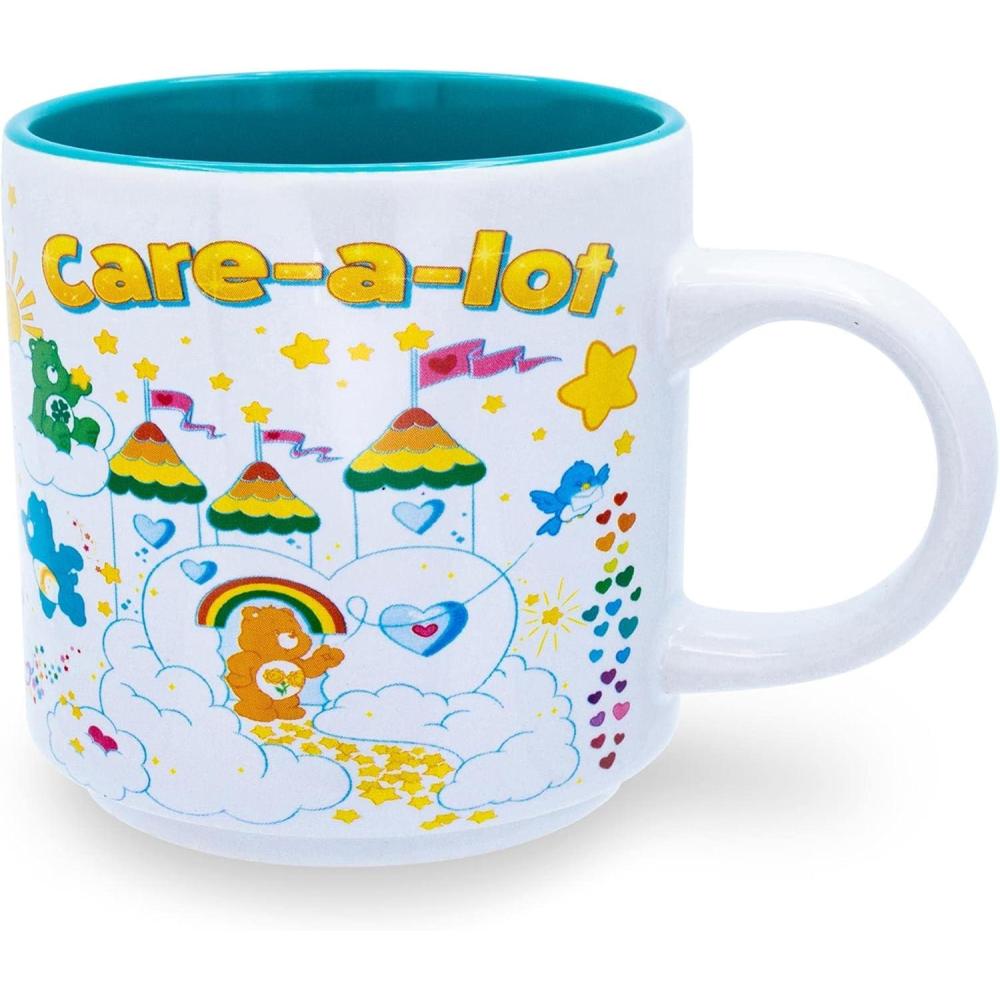 image:imageSilver Buffalo Care Bears Good Luck Bear Rainbow Cloud St Patricks Day Ceramic Mug 20 OuncesCareALot