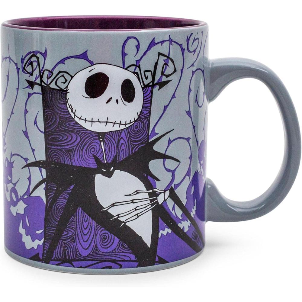 image:imageSilver Buffalo Disney Nightmare Before Christmas Jack Skellington Ceramic Mug 20 Ounces