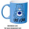 Silver Buffalo Care Bears Good Luck Bear Rainbow Cloud St. Patrick’s Day Ceramic Mug, 20 Ounces(Blue/Multi)