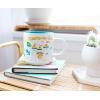 Silver Buffalo Care Bears Good Luck Bear Rainbow Cloud St. Patrick’s Day Ceramic Mug, 20 Ounces(Care-A-Lot)