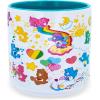Silver Buffalo Care Bears Good Luck Bear Rainbow Cloud St. Patrick’s Day Ceramic Mug, 20 Ounces(Care-A-Lot)