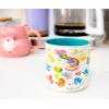 Silver Buffalo Care Bears Good Luck Bear Rainbow Cloud St. Patrick’s Day Ceramic Mug, 20 Ounces(Care-A-Lot)