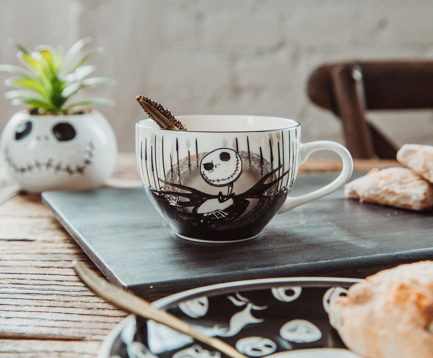 image:imageSilver Buffalo Friends Central Perk Logo Ceramic Teacup and Saucer 12 OuncesNightmare Before Christmas