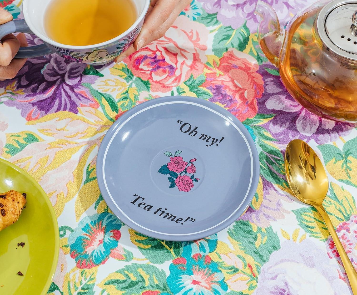 image:imageSilver Buffalo Friends Central Perk Logo Ceramic Teacup and Saucer 12 OuncesOh My Boxed