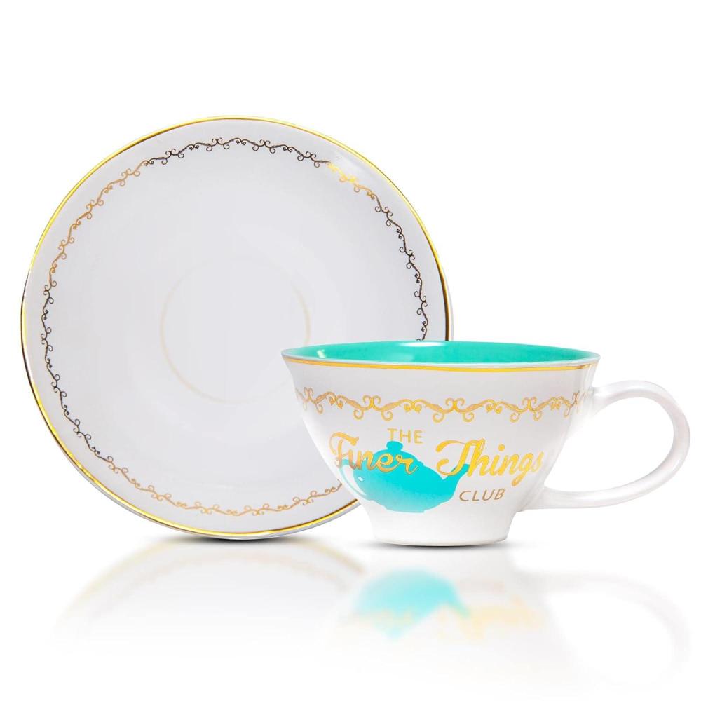 image:imageSilver Buffalo Friends Central Perk Logo Ceramic Teacup and Saucer 12 OuncesThe Office