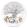 Silver Buffalo Friends Central Perk Logo Ceramic Teacup and Saucer, 12 Ounces(Disney Winnie the Pooh)