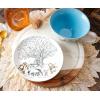 Silver Buffalo Friends Central Perk Logo Ceramic Teacup and Saucer, 12 Ounces(Disney Winnie the Pooh)