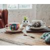 Silver Buffalo Friends Central Perk Logo Ceramic Teacup and Saucer, 12 Ounces(Nightmare Before Christmas)