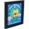 Silver Buffalo SpongeBob SquarePants “Stay Positive” Gel Coat Framed MDF Wall Art Featuring SpongeBob SquarePants and Mr. Krabs, 6″ x 6″