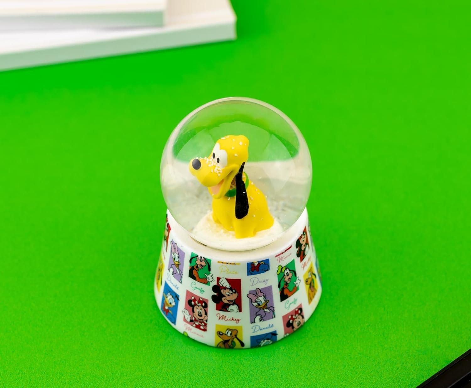 image:imageSilver Buffalo Disney Mickey and Friends Mini Light Up Snow GlobeDaisy Duck38 Inches Tall 45mm SmallPluto