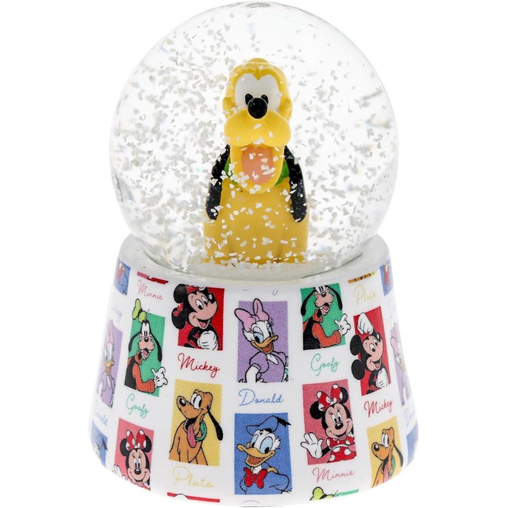 image:imageSilver Buffalo Disney Mickey and Friends Mini Light Up Snow GlobeDaisy Duck38 Inches Tall 45mm SmallPluto