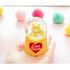 Silver Buffalo Disney Mickey and Friends Mini Light Up Snow Globe│Daisy Duck│3.8 Inches Tall, 45mm (Small)(Care Bears: Funshine Bear)