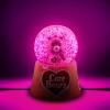 Silver Buffalo Disney Mickey and Friends Mini Light Up Snow Globe│Daisy Duck│3.8 Inches Tall, 45mm (Small)(Care Bears: Love-a-lot Bear)