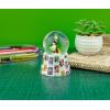 Silver Buffalo Disney Mickey and Friends Mini Light Up Snow Globe│Daisy Duck│3.8 Inches Tall, 45mm (Small)(Goofy)