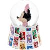 Silver Buffalo Disney Mickey and Friends Mini Light Up Snow Globe│Daisy Duck│3.8 Inches Tall, 45mm (Small)(Minnie Mouse)
