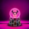 Silver Buffalo Disney Mickey and Friends Mini Light Up Snow Globe│Daisy Duck│3.8 Inches Tall, 45mm (Small)(Minnie Mouse)