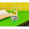 Silver Buffalo Disney Mickey and Friends Mini Light Up Snow Globe│Daisy Duck│3.8 Inches Tall, 45mm (Small)(Pluto)