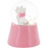 Silver Buffalo Disney Mickey and Friends Mini Light Up Snow Globe│Daisy Duck│3.8 Inches Tall, 45mm (Small)(The Aristocats: Marie Je Suis Adorable)