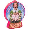 Silver Buffalo Elf “OMG! SANTA!” Large Die Cut MDF Box Wall Sign Featuring Buddy the Elf, 6″ x 1.2″ x 8”