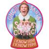 Silver Buffalo Elf “OMG! SANTA!” Large Die Cut MDF Box Wall Sign Featuring Buddy the Elf, 6″ x 1.2″ x 8”