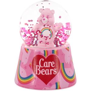 Silver Buffalo Disney Mickey and Friends Mini Light Up Snow Globe│Daisy Duck│3.8 Inches Tall, 45mm (Small)(Care Bears: Cheer Bear)