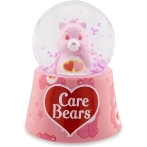 Silver Buffalo Disney Mickey and Friends Mini Light Up Snow Globe│Daisy Duck│3.8 Inches Tall, 45mm (Small)(Care Bears: Love-a-lot Bear)