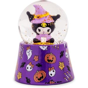 Silver Buffalo Disney Mickey and Friends Mini Light Up Snow Globe│Daisy Duck│3.8 Inches Tall, 45mm (Small)(Kuromi: Halloween)