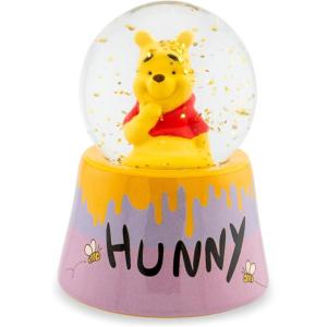Silver Buffalo Disney Mickey and Friends Mini Light Up Snow Globe│Daisy Duck│3.8 Inches Tall, 45mm (Small)(Winnie the Pooh: Hunny Oh Bother)