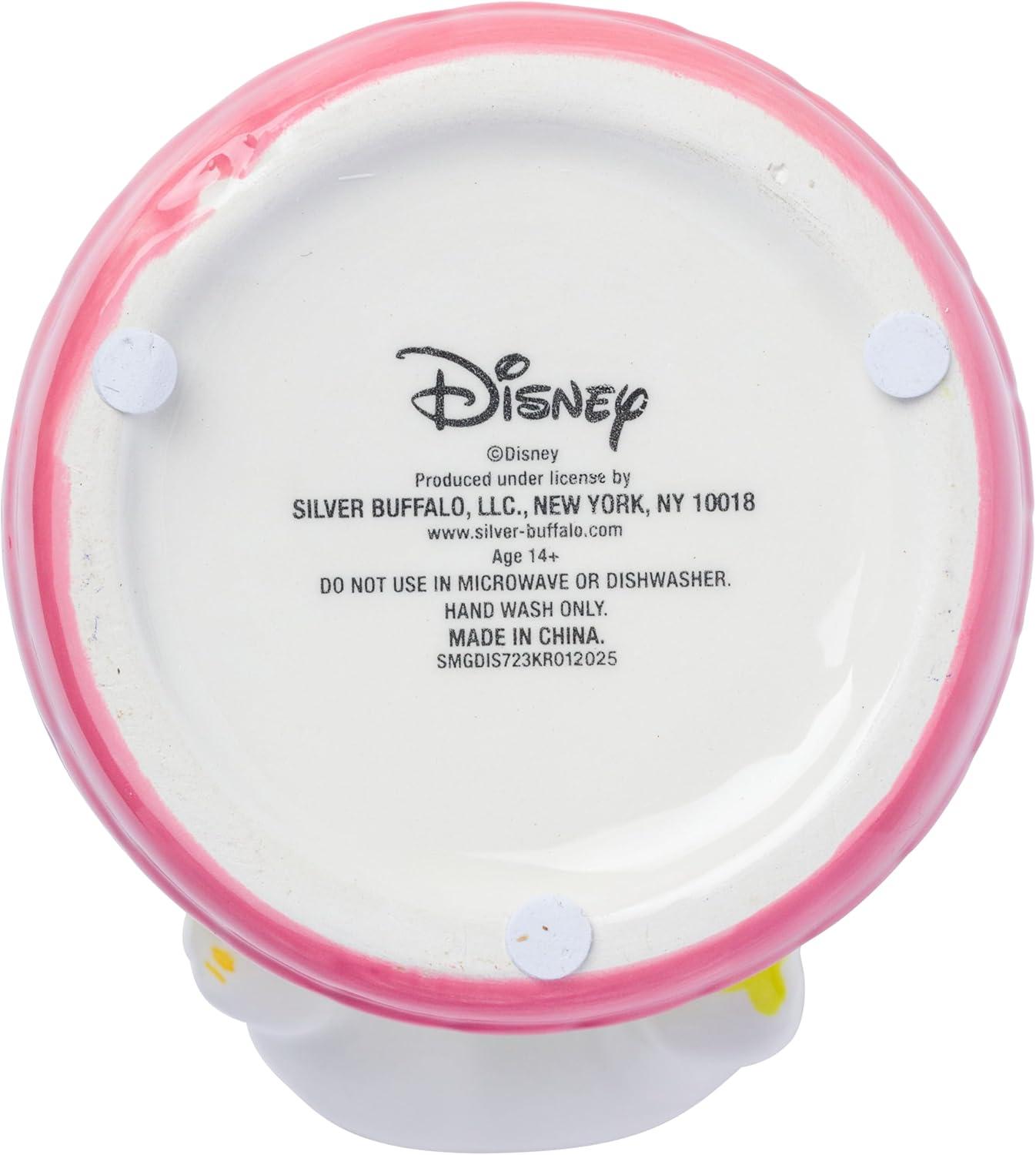 image:imageSilver Buffalo Disney Alice in Wonderland Flowers and Mushrooms Glass Cookie Snack Candy Jar with Lid SmallAristocats Marie Macaron Small Ceramic Sculpted