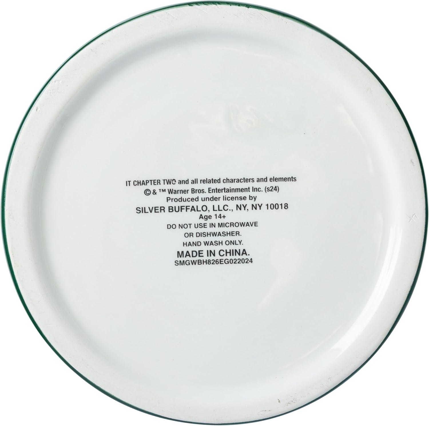 image:imageSilver Buffalo Disney Alice in Wonderland Flowers and Mushrooms Glass Cookie Snack Candy Jar with Lid SmallIT Chapter Two Pennywise Time to Float Large Ceramic