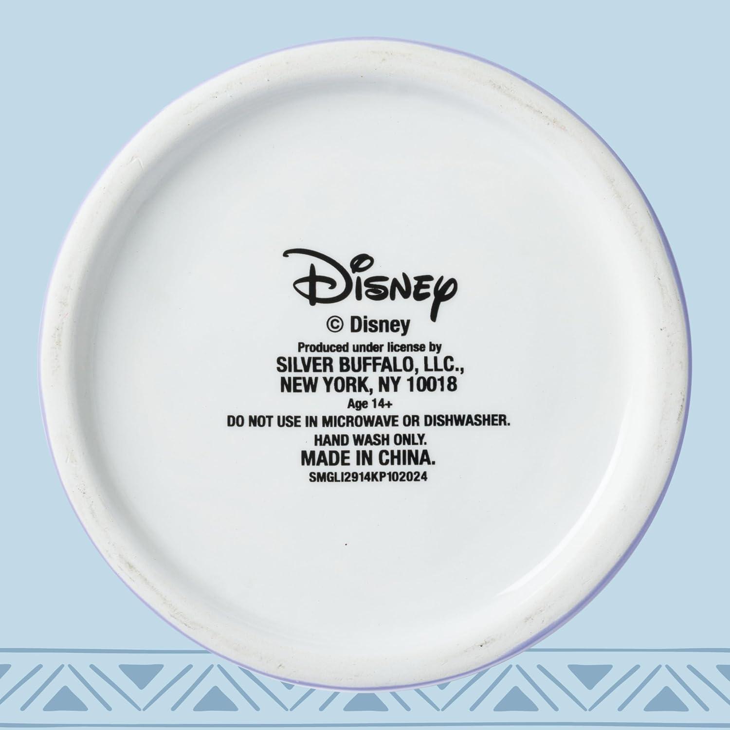 image:imageSilver Buffalo Disney Alice in Wonderland Flowers and Mushrooms Glass Cookie Snack Candy Jar with Lid SmallLilo and Stitch Halloween Large Ceramic