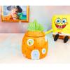 Silver Buffalo Disney Alice in Wonderland Flowers and Mushrooms Glass Cookie Snack Candy Jar with Lid (Small)(Spongebob Squarepants Small (Ceramic Sculpted))