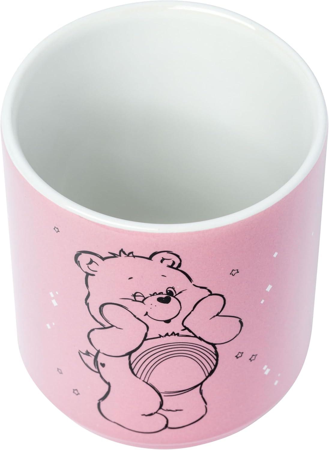 image:imageSilver Buffalo Care Bears 2 Piece Ceramic Asian Tea Cup Set Featuring Grumpy Bear and Cheer Bear 12 Ounces
