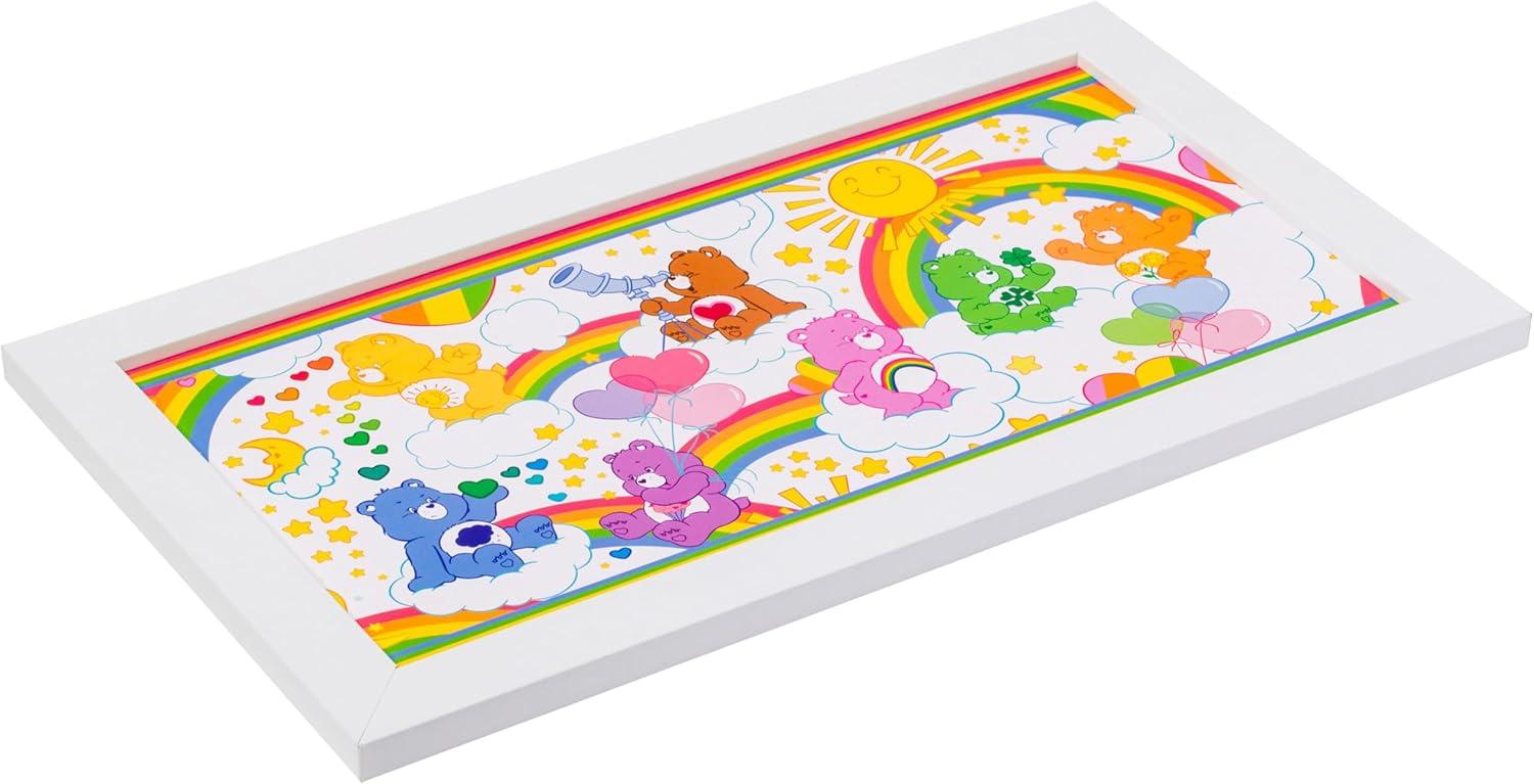 image:imageSilver Buffalo Care Bears Rainbow Stars 10 x 18 Framed MDF Wall Art