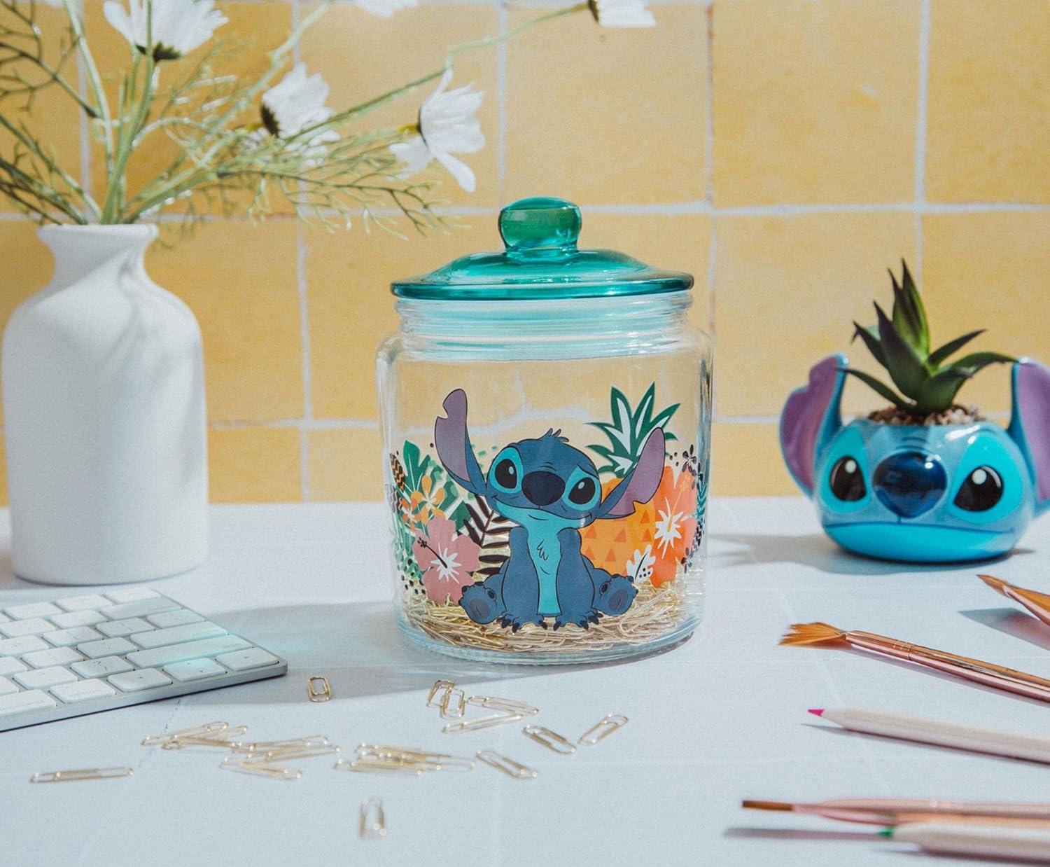 image:imageSilver Buffalo Friends Central Perk Ceramic Cookie Snack Jar LargeLilo and Stitch Tropical Glass