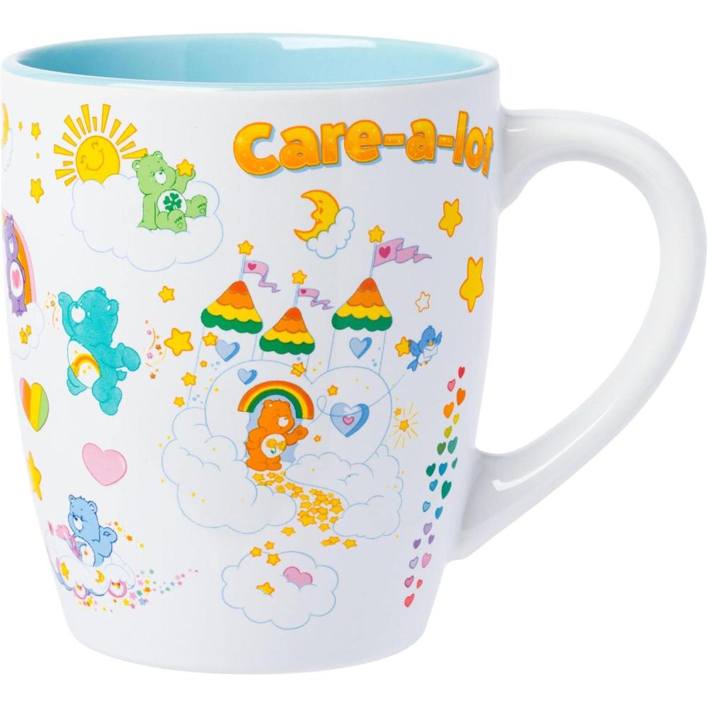 image:imageSilver Buffalo Care Bears CareaLot Jumbo Curved Ceramic Mug 25 Ounces