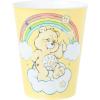 Silver Buffalo Care Bears Rainbow 4 Piece Plastic Mini Cup Set Featuring Cheer, Grumpy, Tenderheart, and Funshine Bear, 1.5 Ounces