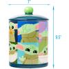 Silver Buffalo Friends Central Perk Ceramic Cookie Snack Jar (Large)(The Mandalorian Grogu Poses Grid (Ceramic))