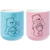 Silver Buffalo Care Bears 2 Piece Ceramic Asian Tea Cup Set Featuring Grumpy Bear and Cheer Bear, 12 Ounces