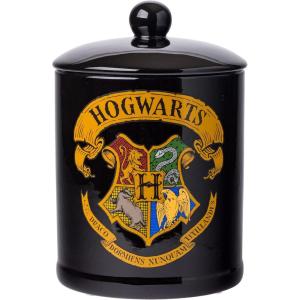 Silver Buffalo Friends Central Perk Ceramic Cookie Snack Jar (Large)(Harry Potter Hogwarts House Crest)