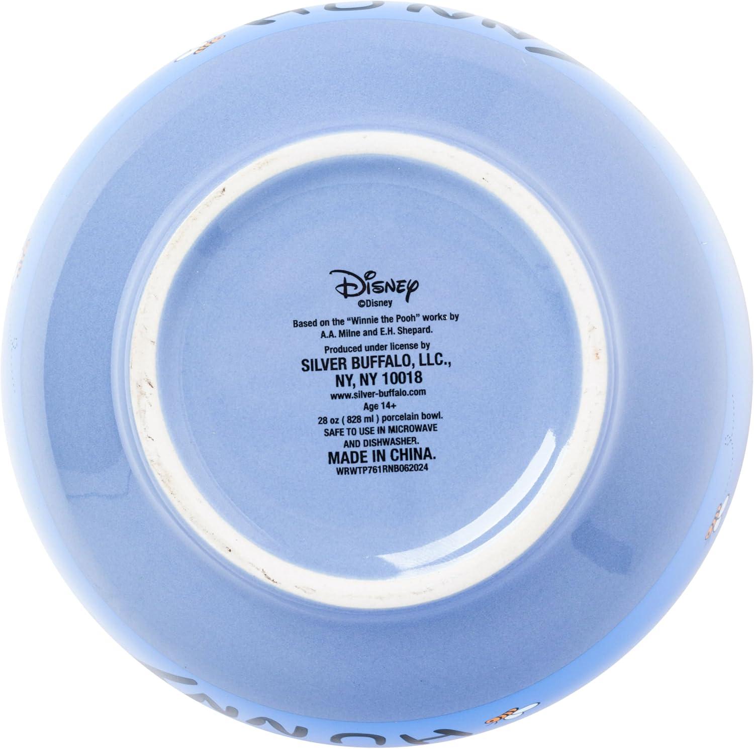 image:imageSilver Buffalo Disney Lilo and Stitch Tropical Ceramic Bowl with Color Changing Spoon Featuring Stitch 28 OuncesWinnie the Pooh Hunny Pot