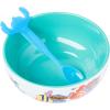 Silver Buffalo Disney Lilo and Stitch Tropical Ceramic Bowl with Color Changing Spoon Featuring Stitch, 28 Ounces(Disney Lilo and Stitch Tropical)