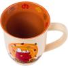 Silver Buffalo Peanuts Snoopy Woodstock Happy Dance Wax Resist 20oz Ceramic Camper Mug(Peanuts Autumn)
