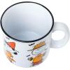 Silver Buffalo Peanuts Snoopy Woodstock Happy Dance Wax Resist 20oz Ceramic Camper Mug(Peanuts Halloween Costumes (Camper))