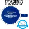 Silver Buffalo Peanuts Snoopy Woodstock Happy Dance Wax Resist 20oz Ceramic Camper Mug(Peanuts Snoopy Moods)