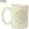 Silver Buffalo Schitt’s Creek Rose Apothecary Circle Badge Wax Resist Ceramic Pottery Mug, 17 Ounces