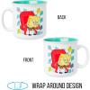 Silver Buffalo Spongebob Squarepants Getting Up From Chair (Imma Head Out Meme) Ceramic Camper Mug, 20 Ounces(Imma Head Out Meme)