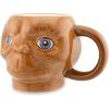 Silver Buffalo E.T. Ceramic 3D Sculpted Mug, 20 Ounces